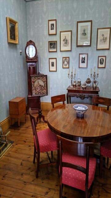 Elegant Dining Room with Antique Furniture