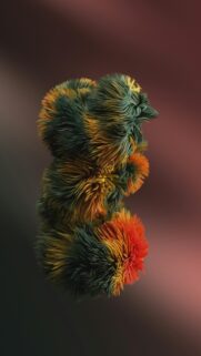 Multicolored Teddy Bear Mobile Wallpaper