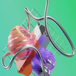 Scissors on Wire Rack