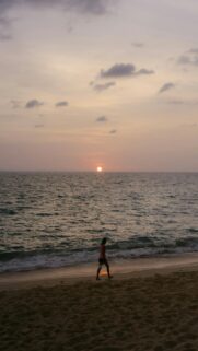 Serenene Sunset Beach Stroll