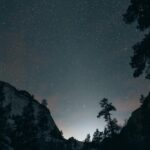 Stunning Starry Night Sky Over Mountain Road