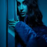 Sleek Woman in Blue