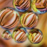 Vibrant Abstract Background with Floating Orbs