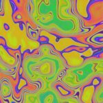 Vibrant Swirls Abstract Wallpaper