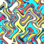Vibrant Wavy Pattern