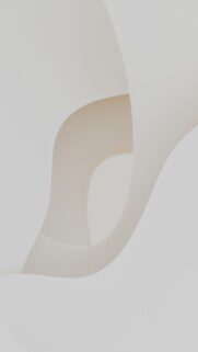 Soft White Curving Forms Wallpaper