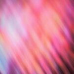 Abstract Diagonal Streaks of Pink and Purple Light