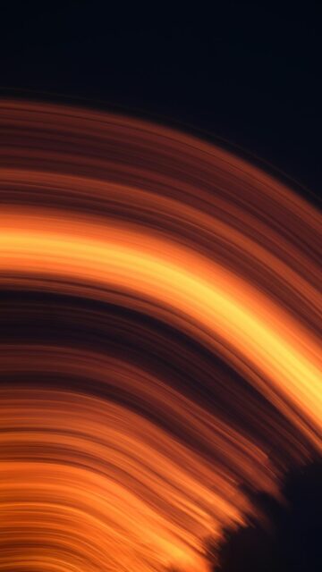 Vibrant Orange And Yellow Abstract Patterns