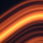 Vibrant Glowing Light Trails