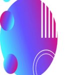 Abstract Gradient Circles Wallpaper