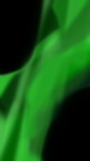 Abstract Green Swirls on Black Background – Mobile Wallpaper