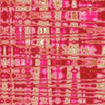 Pink And White Abstract Pattern Wallpaper