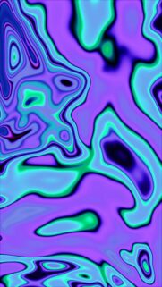 Purple Blue And Green Swirls Mobile Wallpaper