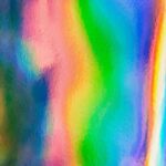 Vibrant Rainbow Colors on Textured Background