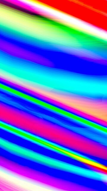 Vibrant Abstract Rainbow Stripes Wallpaper