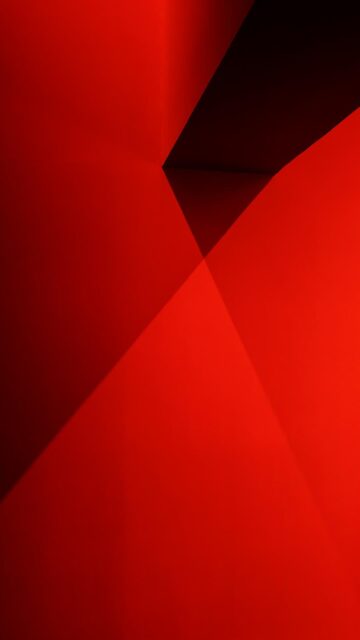 Abstract Red Geometric Patterns Dark Background Wallpaper