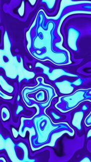 Abstract Swirling Pattern of Blue and Purple Colors
