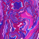 Abstract Swirling Pattern of Pink and Purple Hues