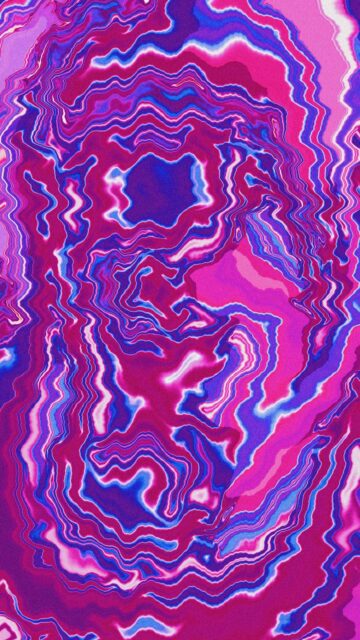 Abstract Swirling Pattern of Pink and Purple Hues