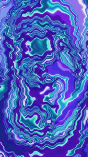 Abstract Swirling Pattern of Purple and Teal Colors
