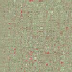 Abstract Textured Background with Subtle Red and Green Hues