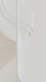 Sleek White Spiral Staircase Mobile Wallpaper