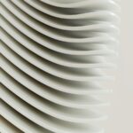 Abstract White Wavy Lines Creating A Textured Background