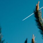 Clear Blue Skies with Contrail
