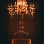 Cozy Atmosphere Chandelier Wallpaper