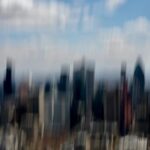 Montreal Cityscape on Cloudy Day