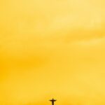 Christ The Redeemer Silhouette Yellow Sky Wallpaper