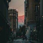Urban Oasis at Dusk