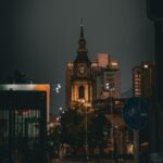 Santiago Cityscape at Night