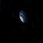 Glowing Futuristic Engine Nozzle Close Up