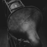 Vintage Motorcycle Seat Wallpaper