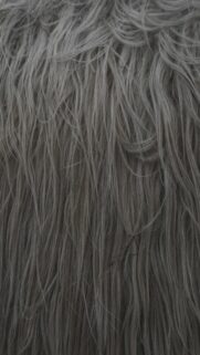 Shaggy Gray Faux Fur Texture Wallpaper