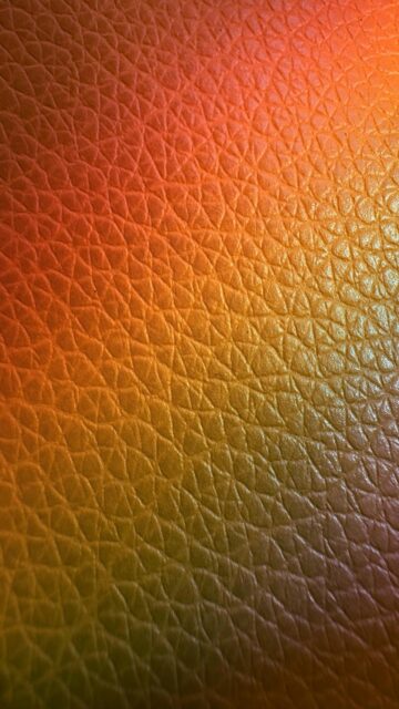 Warm Leather Texture Close-Up