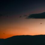 Dusk Mountain Landscape Wallpaper