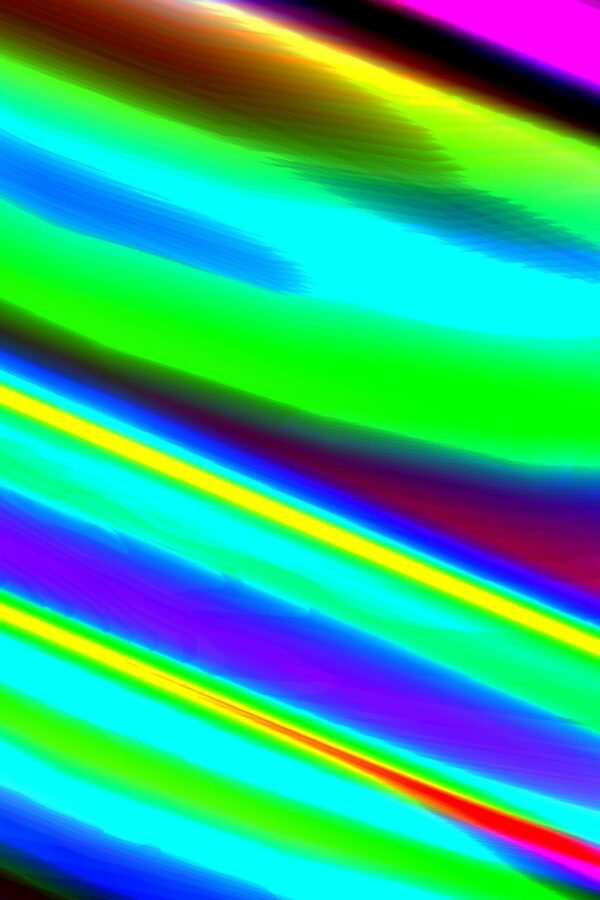 Vibrant Rainbow Colors Diagonal Bands Abstract Background