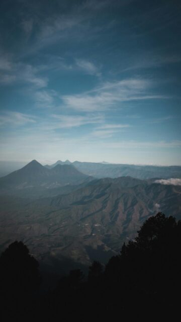 Guatemalan Volcano Landscape