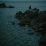 Coastal Peace: Fisherman at Dusk