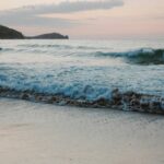 Gentle Waves at Dusk - Perfect Mobile Wallpaper