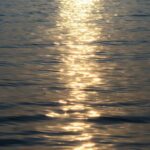 golden-sun-reflection-on-rippling-water-surface-mobile-wallpaper