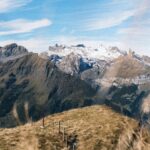 snow-capped-peaks-on-grassy-mountain-ridge