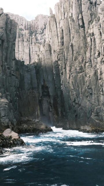 Breathtaking Ocean View with Jagged Cliffs