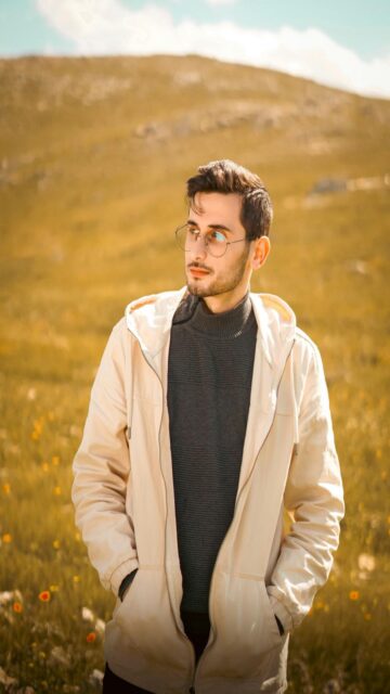 Man in Grass