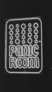 Panic Room Neon Sign Mobile Wallpaper