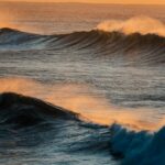 Soothing Ocean Sunset Wallpaper