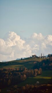 Breathtaking Green Hills Landscape Wallpaper