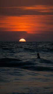 Sunset Swim